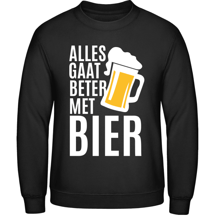 Alles Gaat Beter Met Bier Sweatshirt 0 image