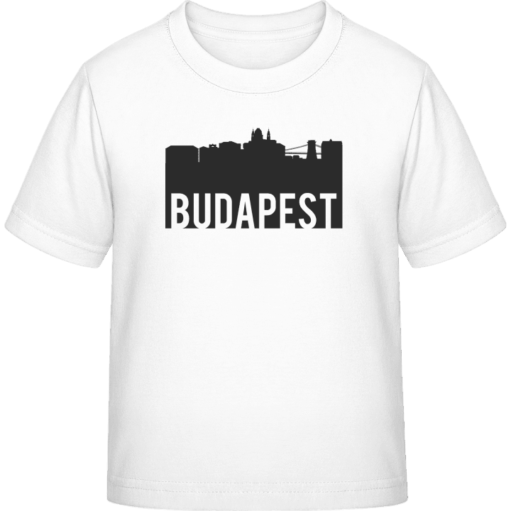 Budapest Skyline T-shirt för barn contain pic
