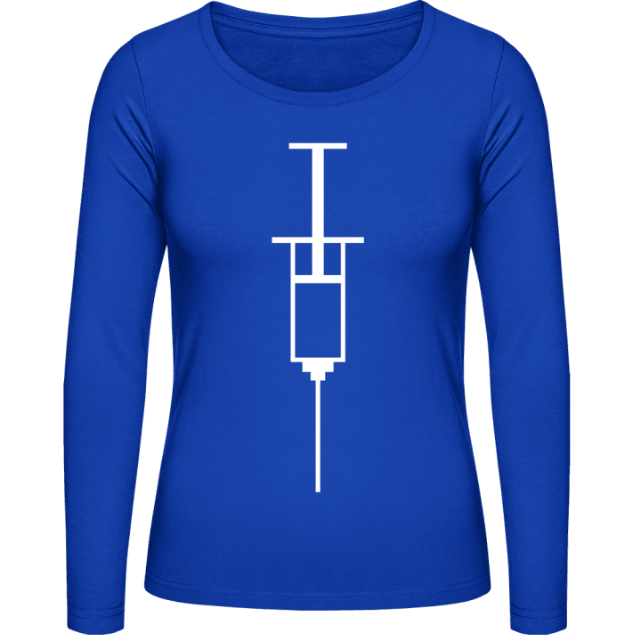 Injection Icon Kvinnor långärmad skjorta contain pic