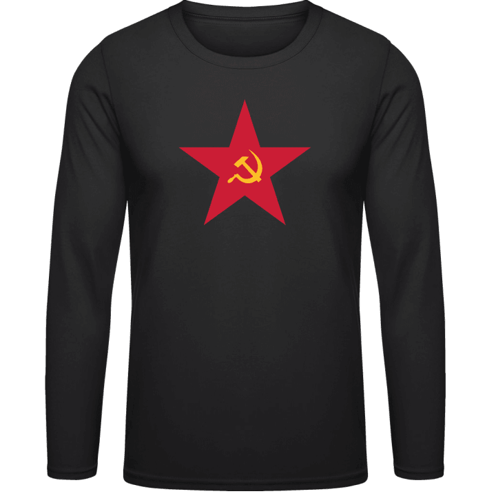 Communism Star Langarmshirt contain pic
