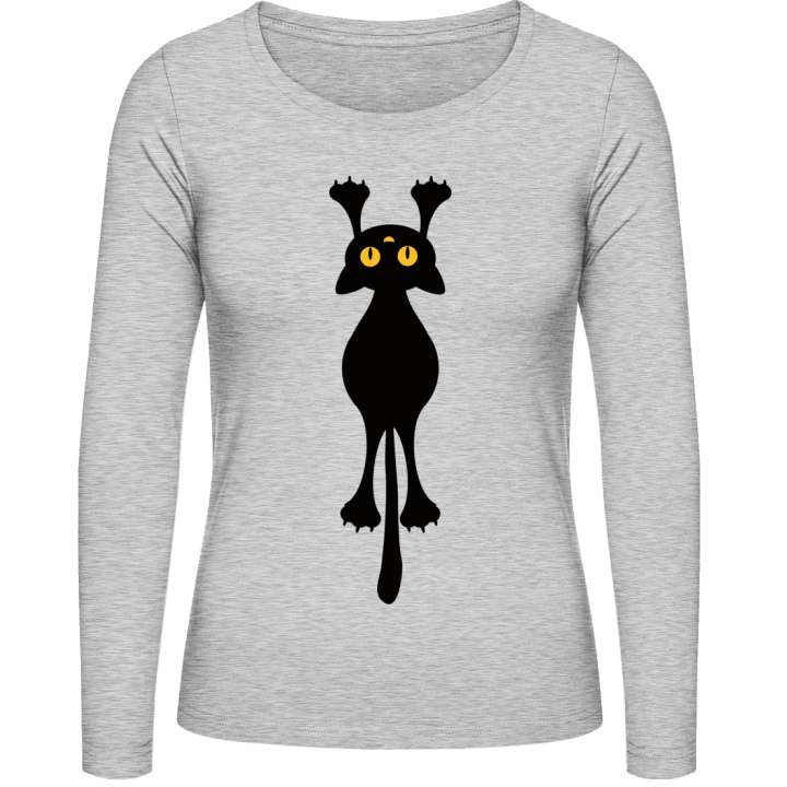 Hanging Cat T-shirt à manches longues pour femmes 0 image
