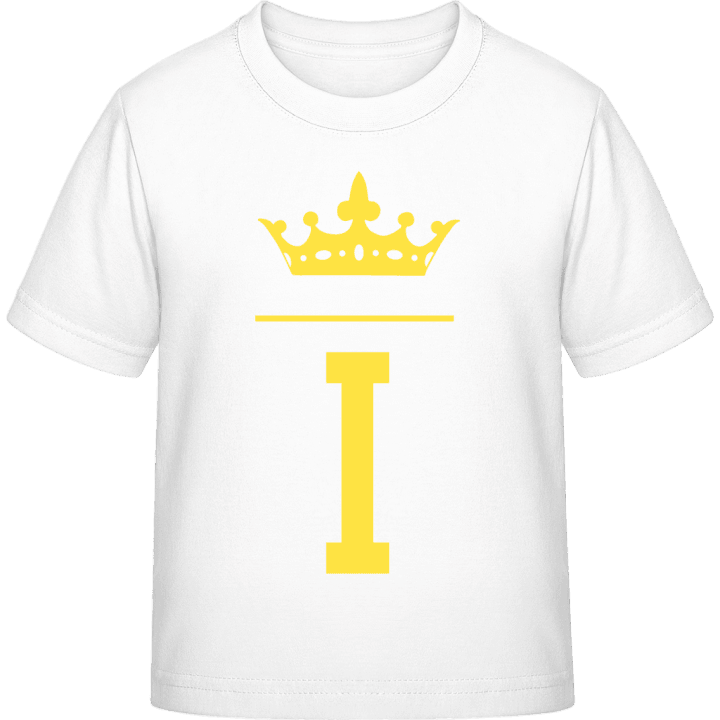 I Initial Crown Camiseta infantil 0 image