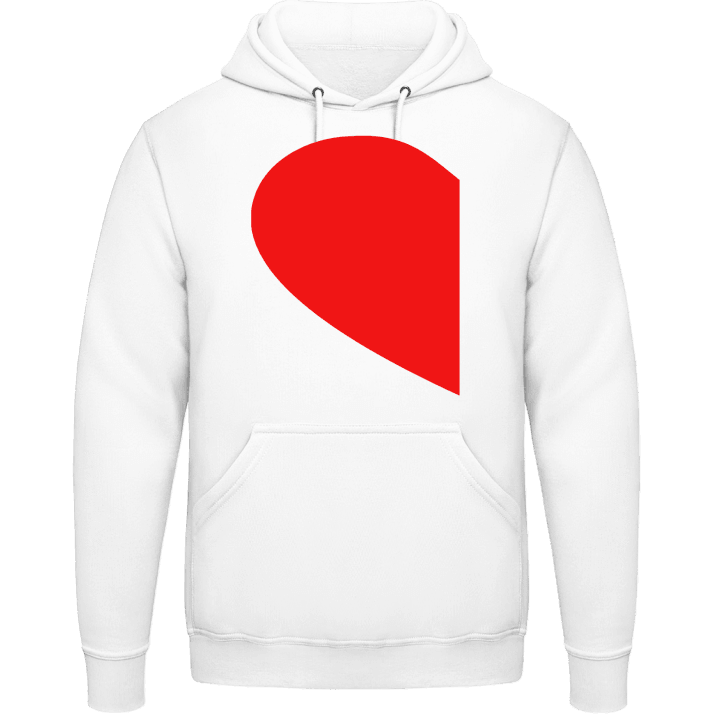 Couple Heart Left Hoodie contain pic