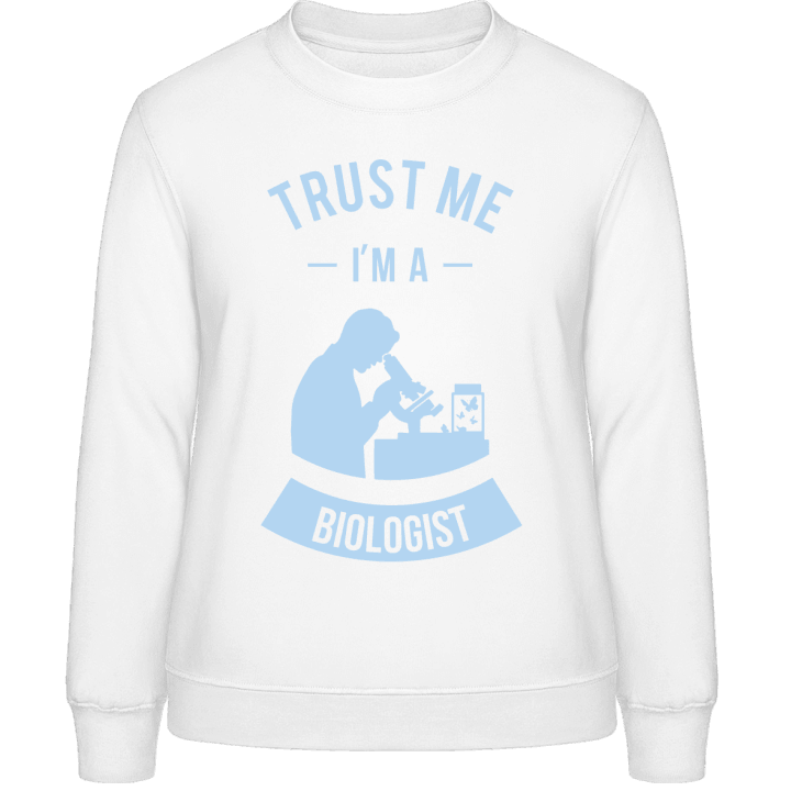 Trust Me I´m A Biologist Sweat-shirt pour femme contain pic