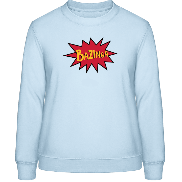 Bazinga Comic Sweatshirt för kvinnor 0 image
