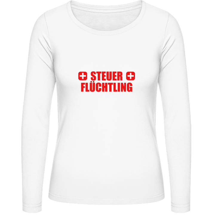 Steuerflüchtling Camisa de manga larga para mujer contain pic
