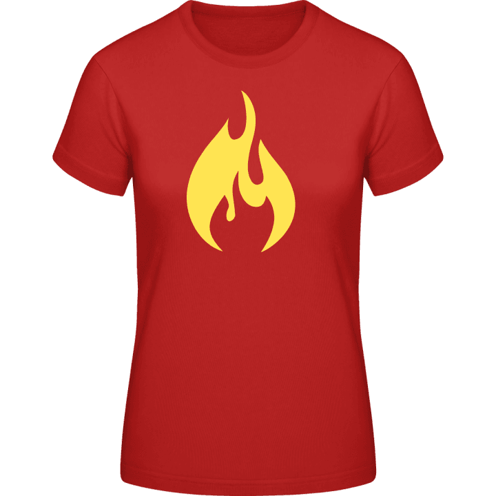 feu flamme T-shirt pour femme 0 image