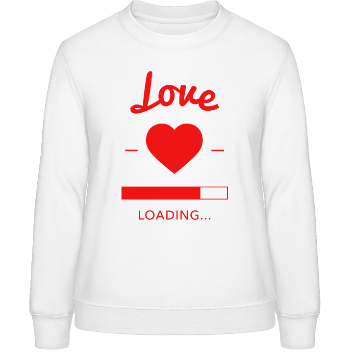 Love loading progress Women Sweatshirt contain pic