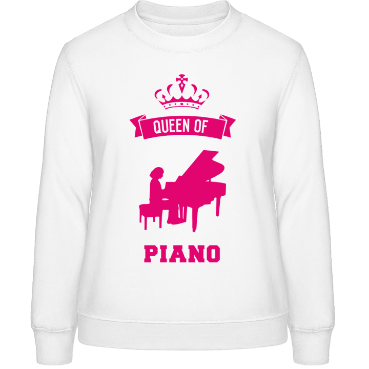 Queen Of Piano Felpa donna contain pic