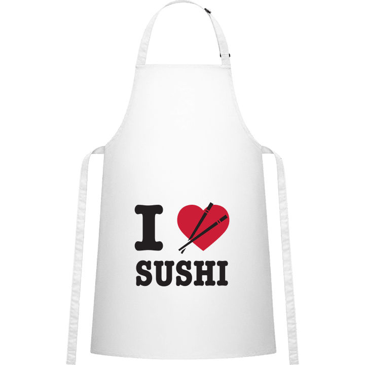 I Love Sushi Tablier de cuisine contain pic