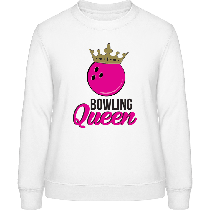 Bowling Queen Frauen Sweatshirt contain pic