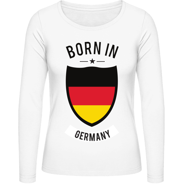 Born in Germany Star Women long Sleeve Shirt 0 image