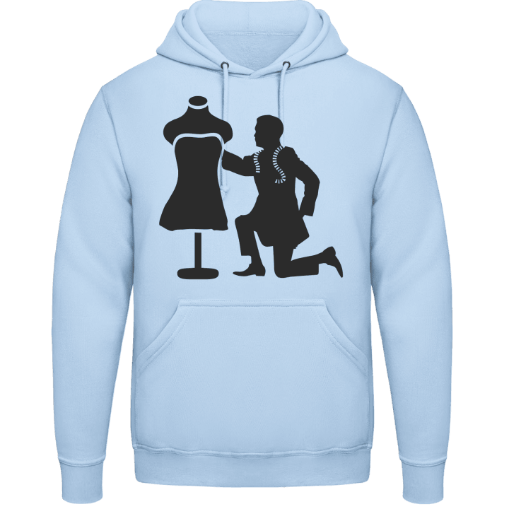 Dressmaker Silhouette Hoodie contain pic