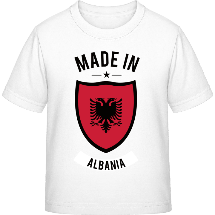 Made in Albania Camiseta infantil contain pic