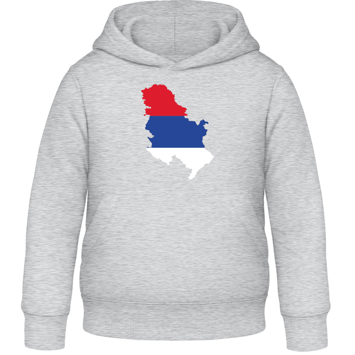 Serbia Map Barn Hoodie contain pic
