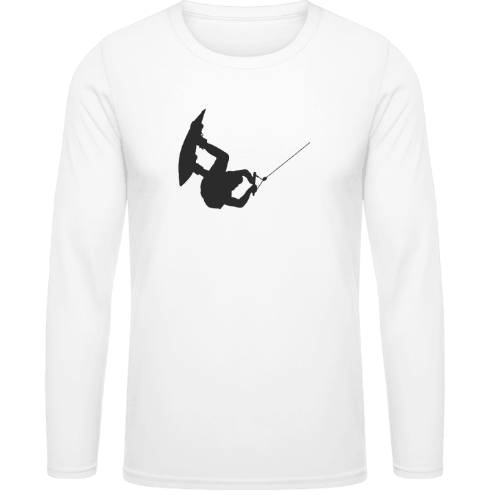 Wakeboarding T-shirt à manches longues contain pic