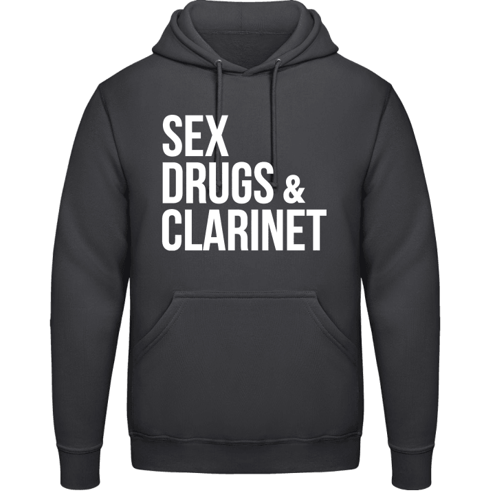 Sex Drugs And Clarinet Felpa con cappuccio contain pic