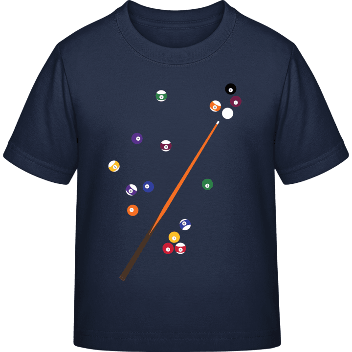 Billiards Illustration Kinder T-Shirt contain pic