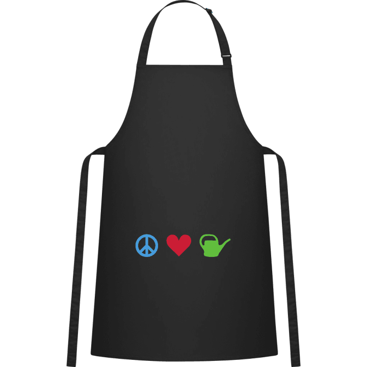 Peace Love Gardening Tablier de cuisine 0 image