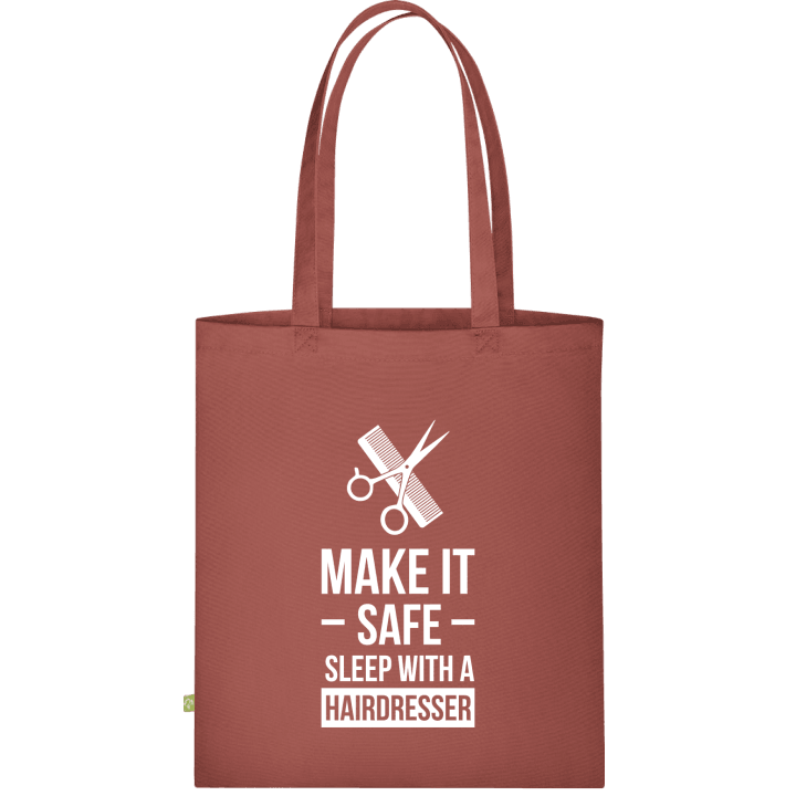 Make it Safe Sleep With A Hairdresser Stofftasche contain pic