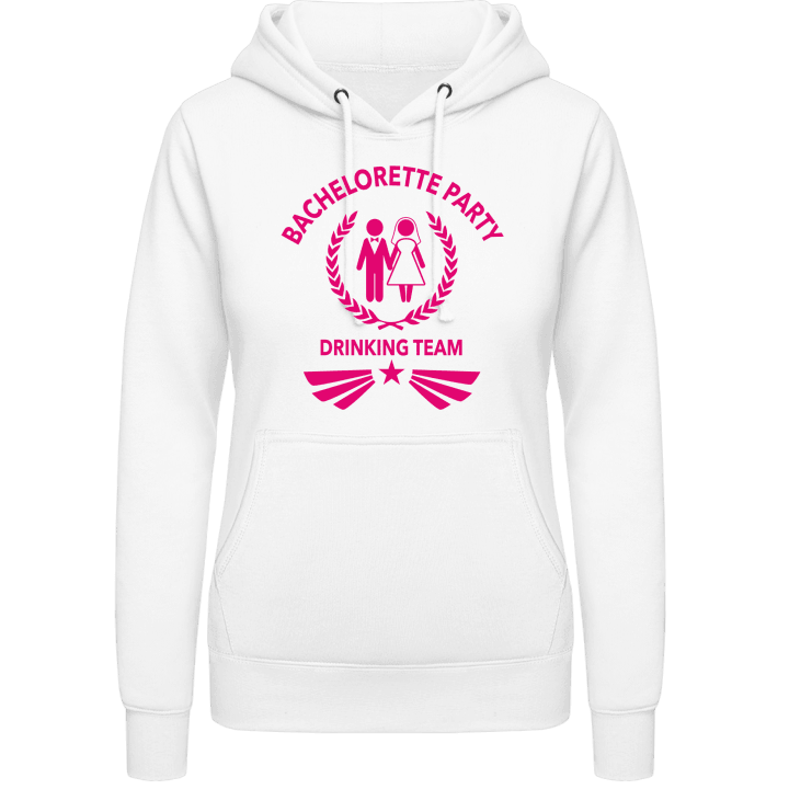 Bachelorette Party Drinking Team Hoodie för kvinnor contain pic