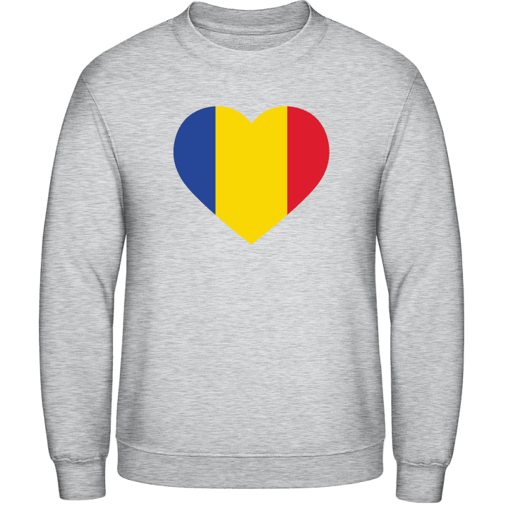 Romania Heart Flag Sweatshirt contain pic