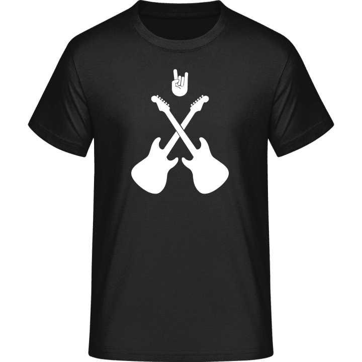 Rock On Guitars Crossed Camiseta 0 image