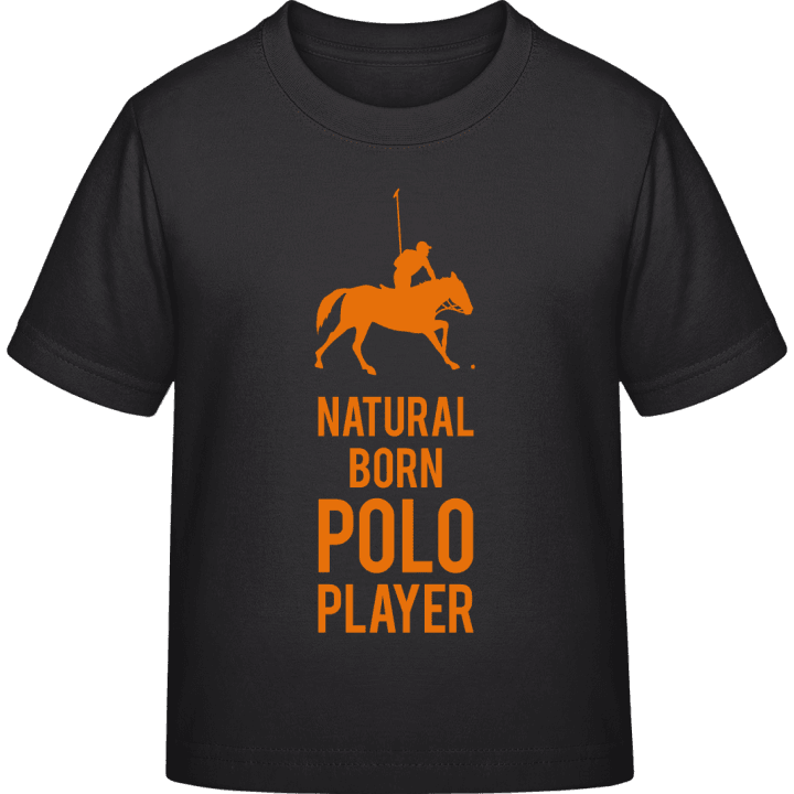 Natural Born Polo Player T-shirt för barn contain pic