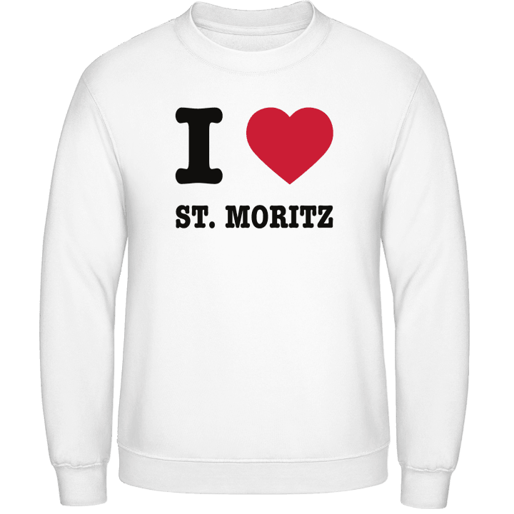 I Love St. Moritz Sweatshirt contain pic
