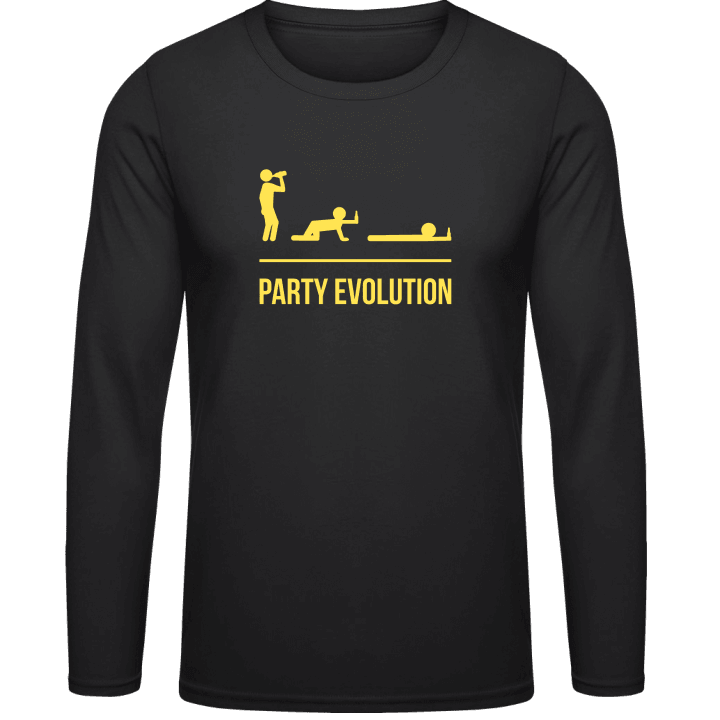 Party Evolution Langarmshirt contain pic