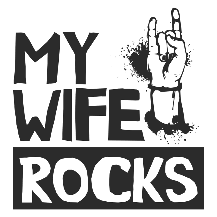 My Wife Rocks T-skjorte 0 image
