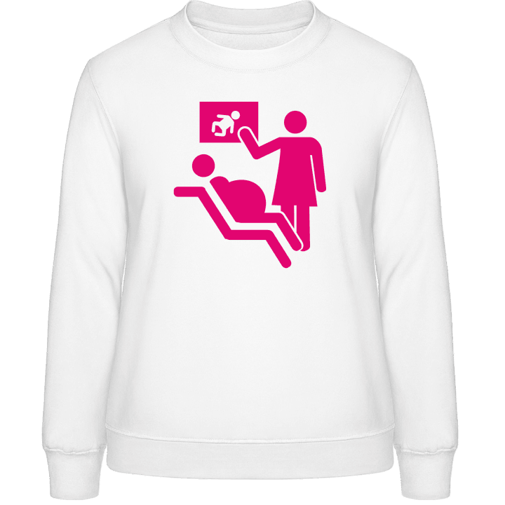 Gynecologist Pictogram Female Frauen Sweatshirt 0 image
