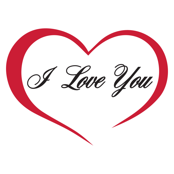 I Love You Heart Långärmad skjorta 0 image