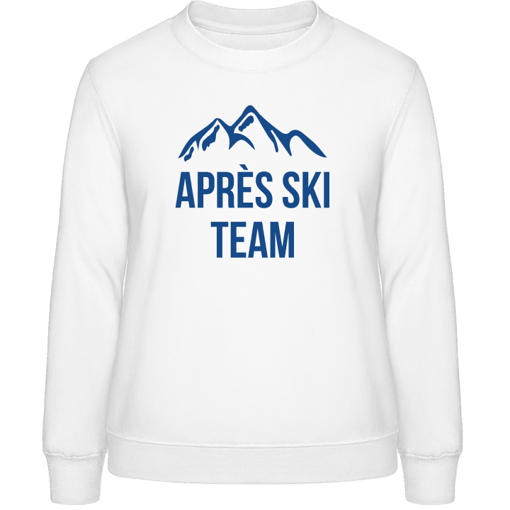 Après Ski Team Vrouwen Sweatshirt contain pic