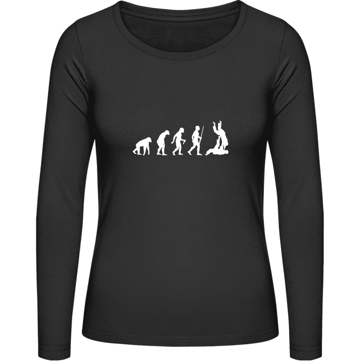 Judo Evolution Vrouwen Lange Mouw Shirt contain pic