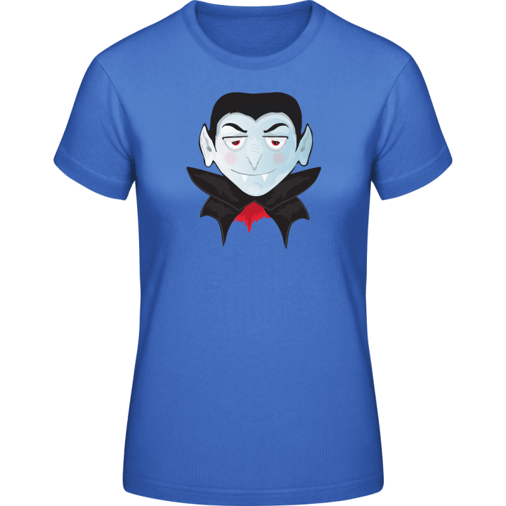 Dracula Vampire Face T-shirt för kvinnor 0 image