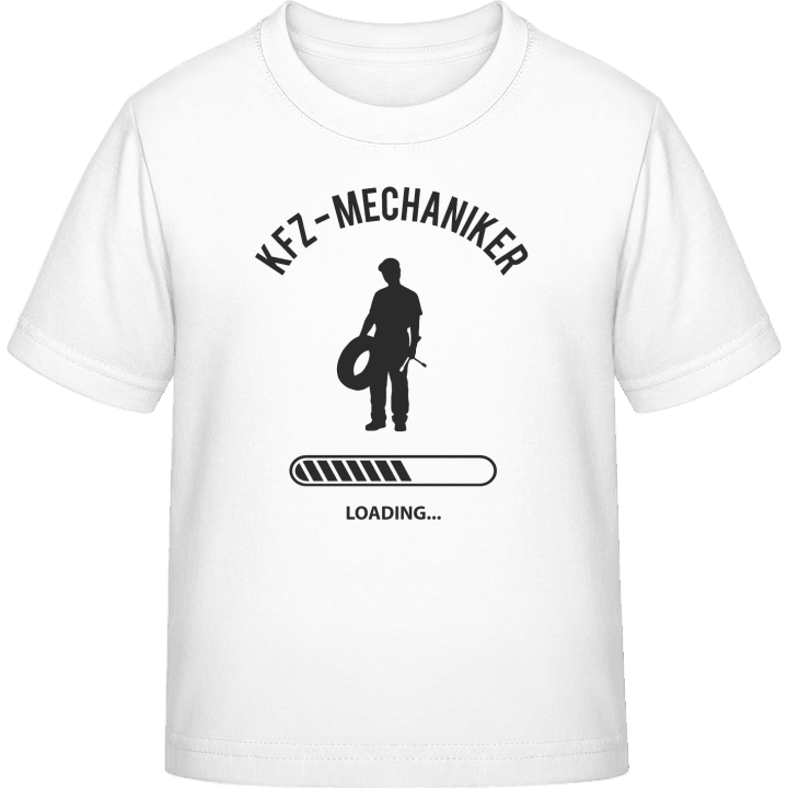 KFZ Mechaniker Loading Kinder T-Shirt contain pic