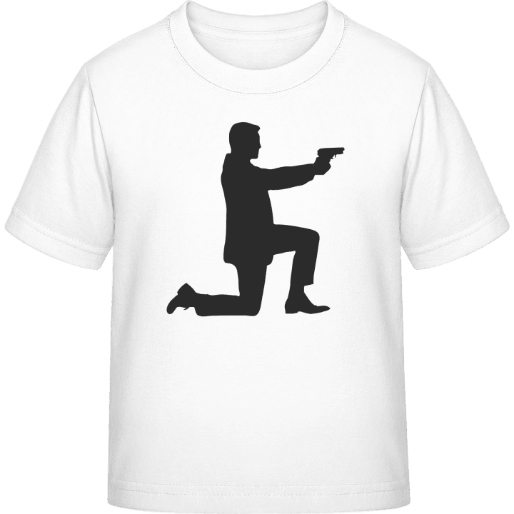 Special Agent T-shirt för barn contain pic