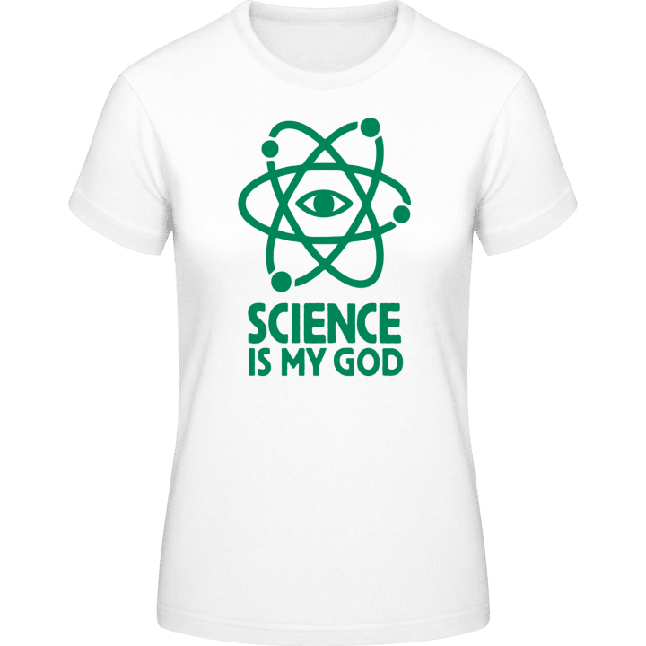 Science Is My God T-skjorte for kvinner 0 image