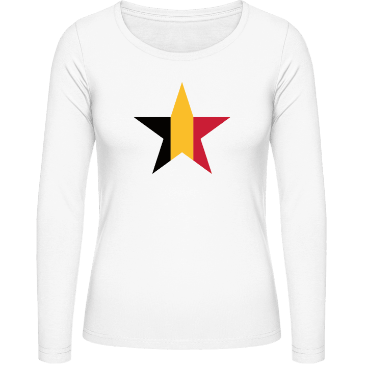 Belgian Star Camisa de manga larga para mujer contain pic