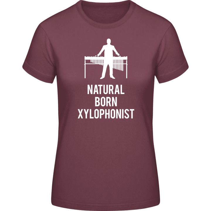 Natural Born Xylophonist T-skjorte for kvinner contain pic