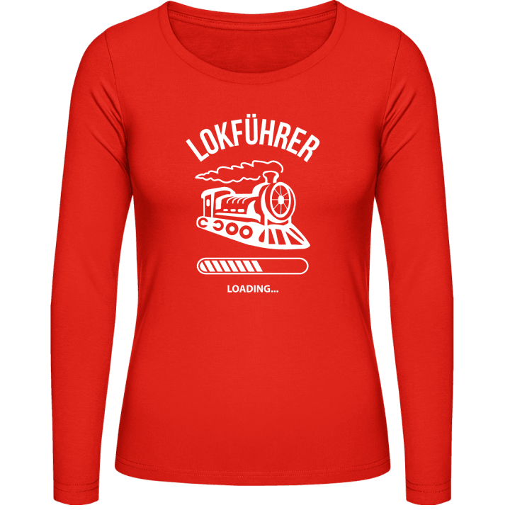 Lokführer Loading Langermet skjorte for kvinner contain pic