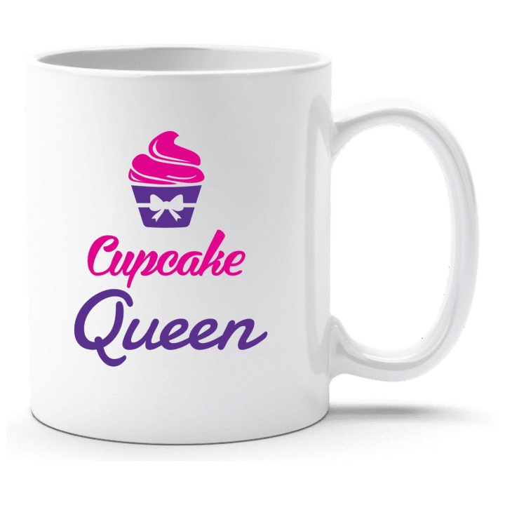 Cupcake Queen Logo Taza contain pic