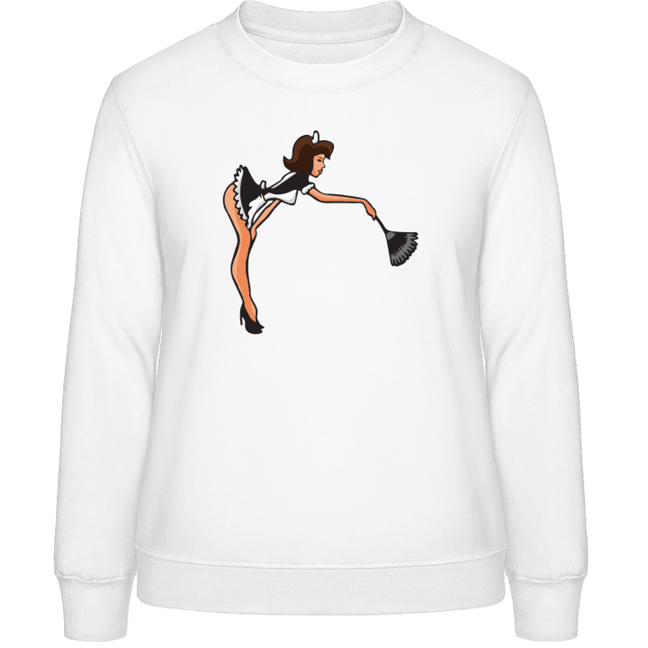 Cleaner Illustration Frauen Sweatshirt contain pic