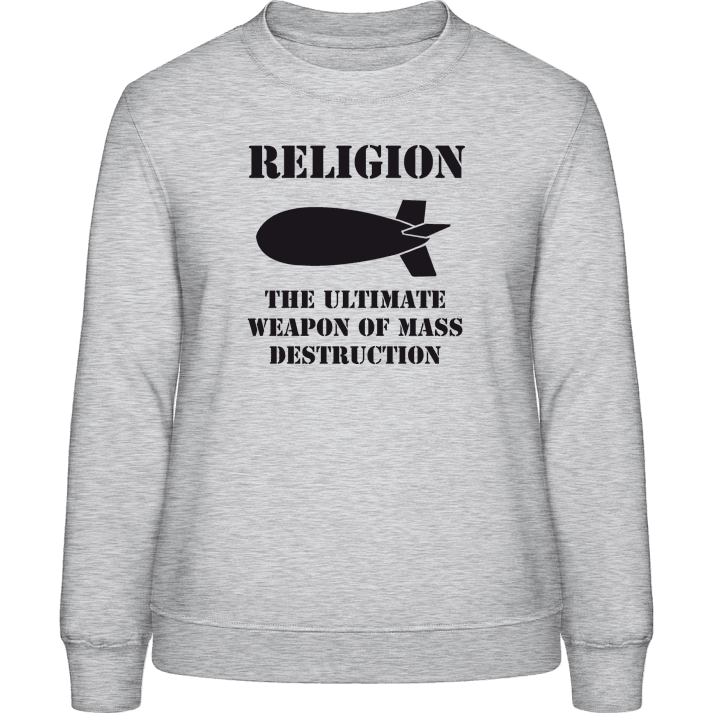 Religion Sweat-shirt pour femme contain pic