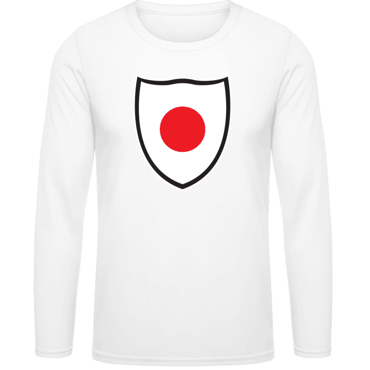 Japan Shield Flag Camicia a maniche lunghe contain pic