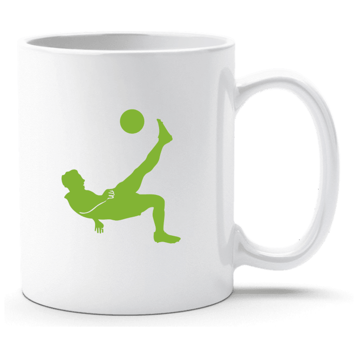 Kick Back Soccer Player Tasse contain pic