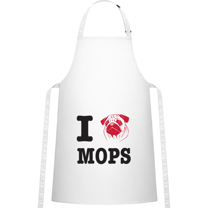 I Love Mops Kochschürze 0 image