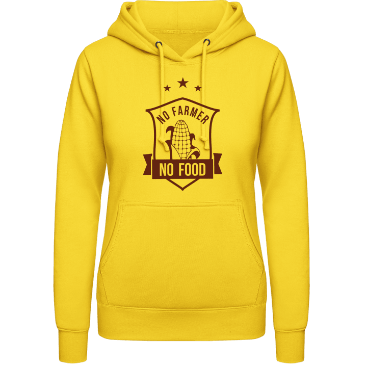 No Farmer No Food Vrouwen Hoodie contain pic