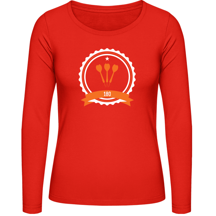 Darts 180 Points Vrouwen Lange Mouw Shirt contain pic